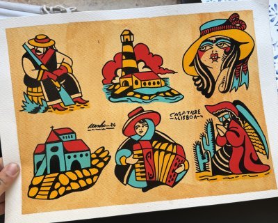 Tattoo flash