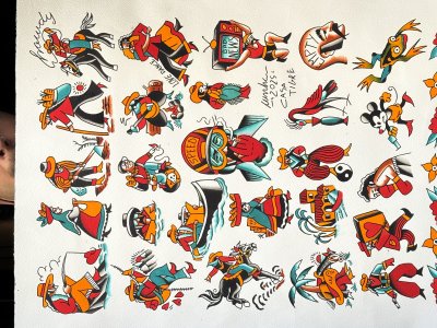 Tattoo flash