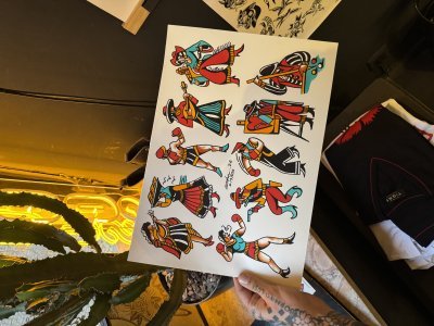 Tattoo flash